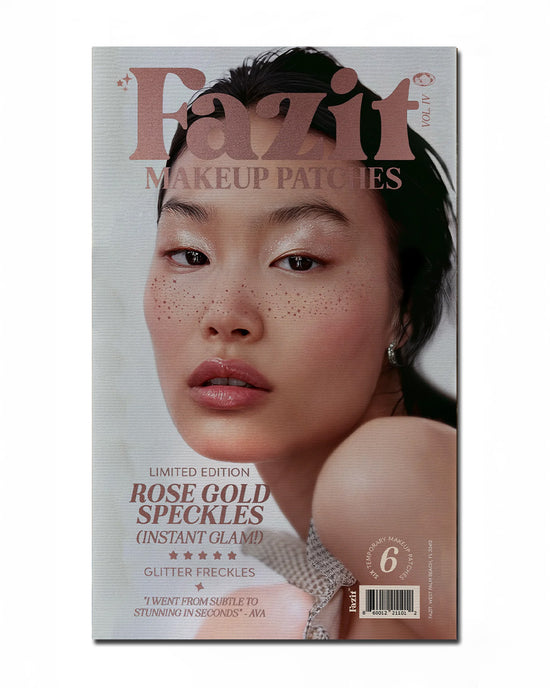 ban do Makeup Patches - Rose Gold Stardust Speckles