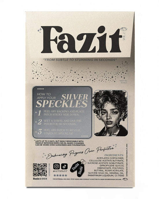 Ban Do Makeup Patches - Silver Stardust Speckles