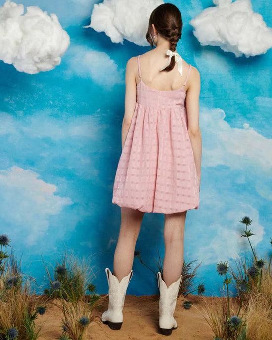 Ban Do Mane Bow Mini Dress