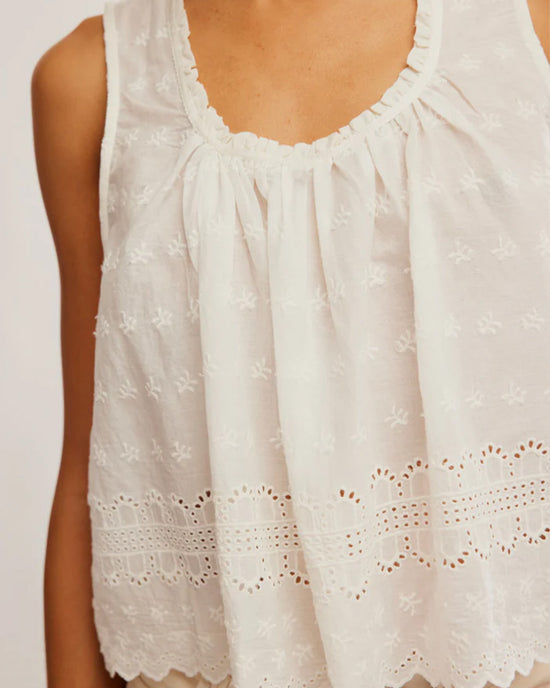 Ban Do Marina Eyelet Tank - Clean Ivory
