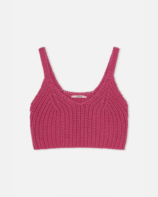 ban do Mariquita Knitted Top - Fuschia