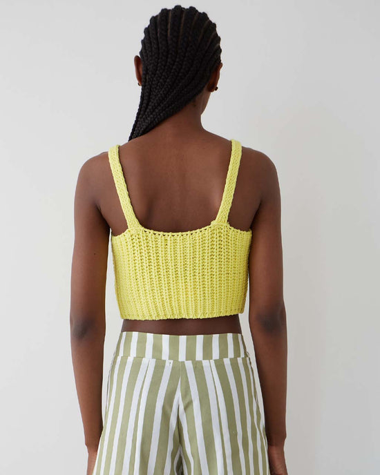 Ban Do Mariquita Knitted Top - Yellow