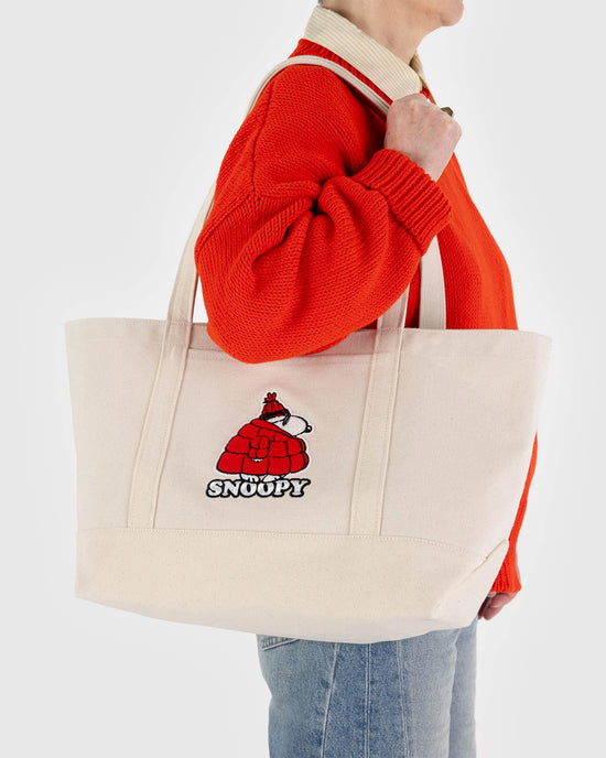 Ban Do Medium Heavyweight Canvas Tote - Snoopy