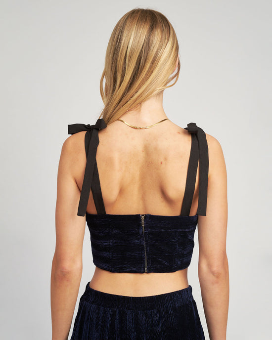 Ban Do Micah Bustier Top - Navy