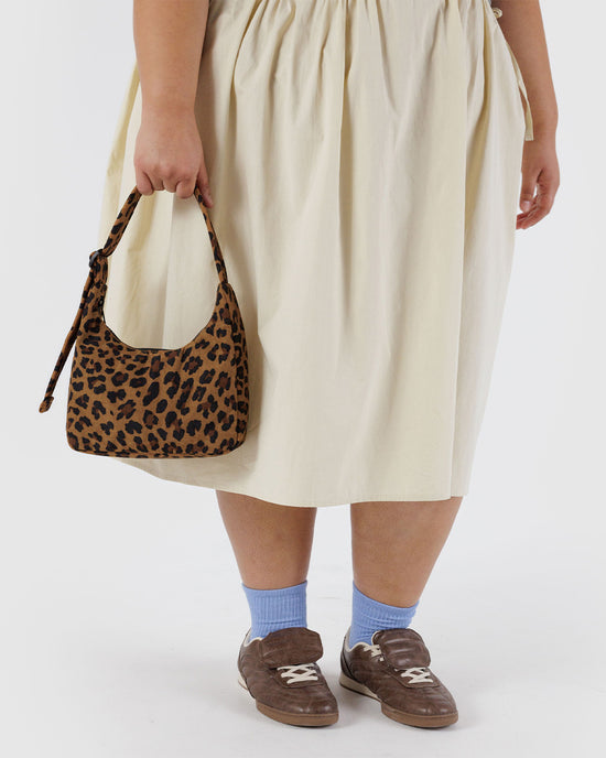 Ban Do Mini Nylon Shoulder Bag - Leopard