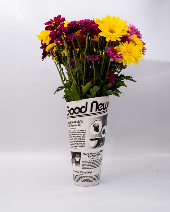 Ban Do Newspaper Vase