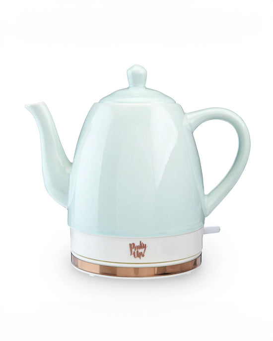 ban do Noelle Mint Ceramic Electric Tea Kettle