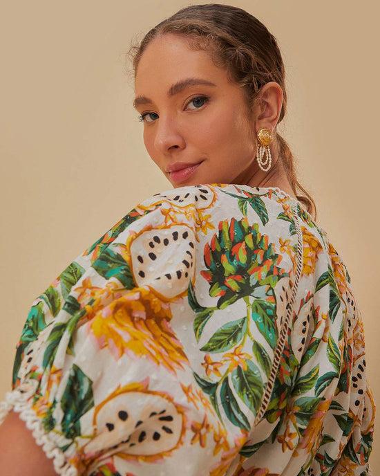 Ban Do Off-White Biriba Cropped Top