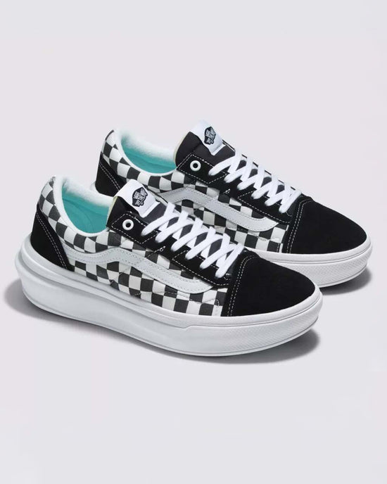 ban do Old Skool Overt Sneaker - Black Checkerboard