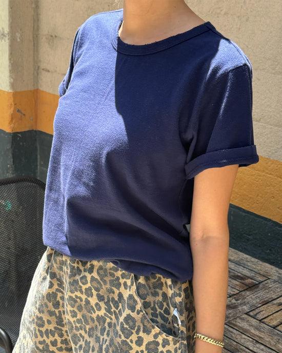 Ban Do Organic Cotton Vintage Boy Tee - Navy