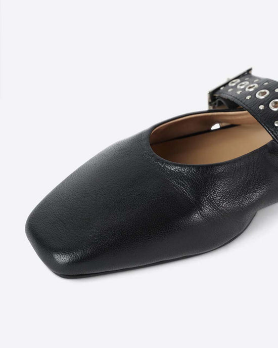 Ban Do Pearl Slingback Ballet Flat - Black