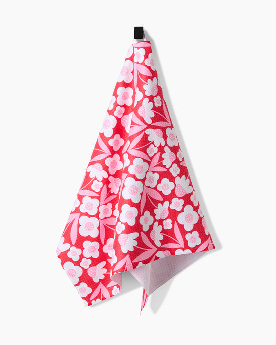 Ban Do Pink Blooms Tea Towel