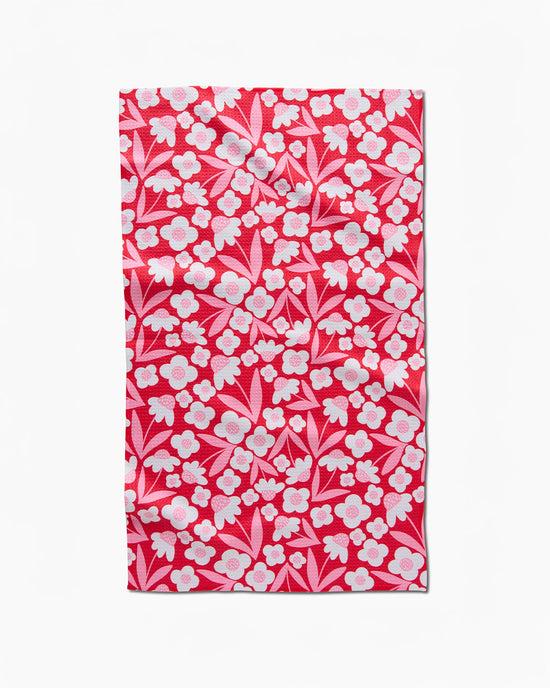 ban do Pink Blooms Tea Towel
