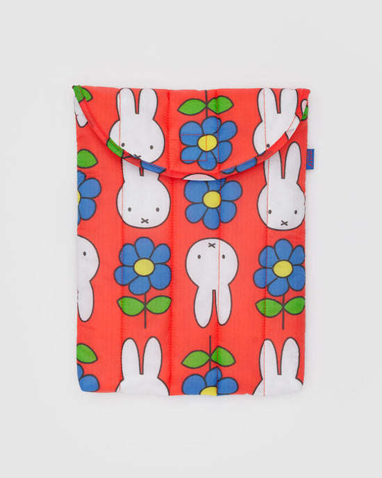 ban do Puffy Laptop Sleeve 13" - Flower Miffy