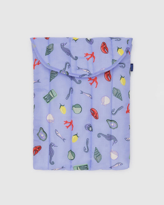 ban do Puffy Laptop Sleeve 13" - Sea Charms