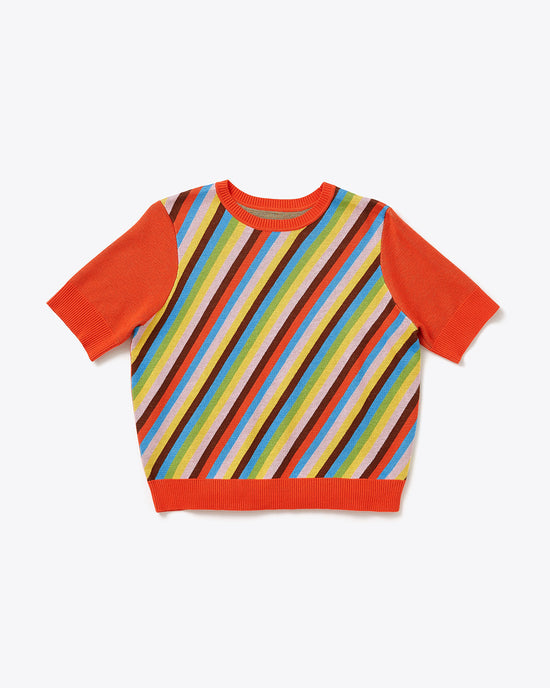 ban do Rainbow Bright Short Sleeve Sweater