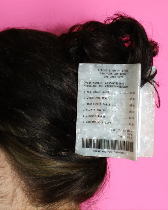 ban do Receipt Hair Claw