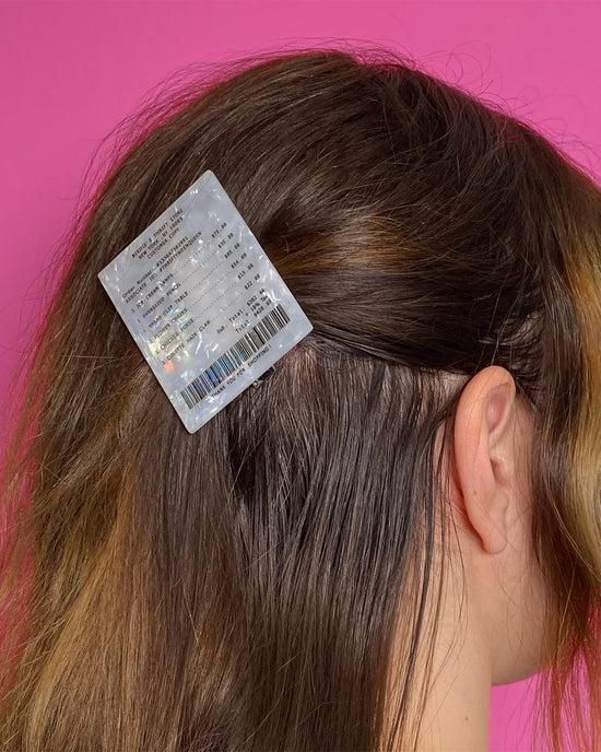 Ban Do Receipt Hair Clip