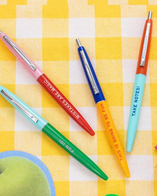 Ban Do Retro Pen Set