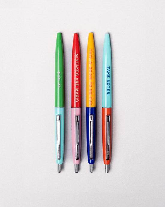 ban do Retro Pen Set