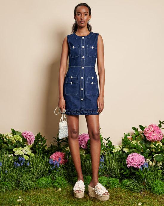 ban do Rosie Mini Dress - Raw Denim