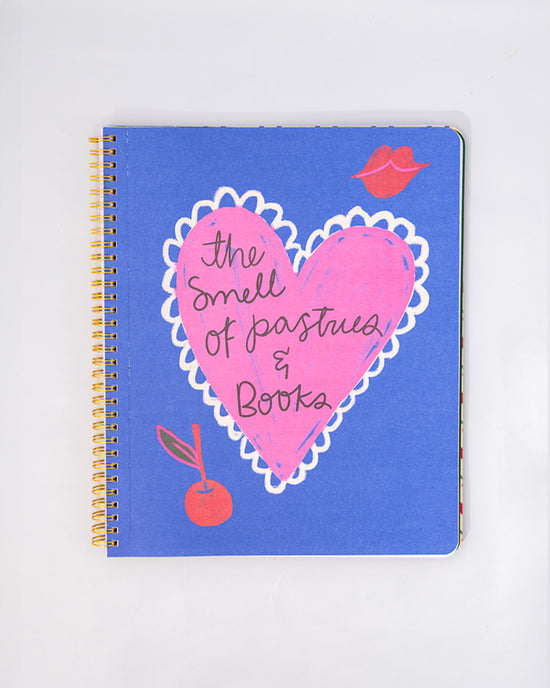 Ban Do Rough Draft Large Notebook - Cherry Hearts