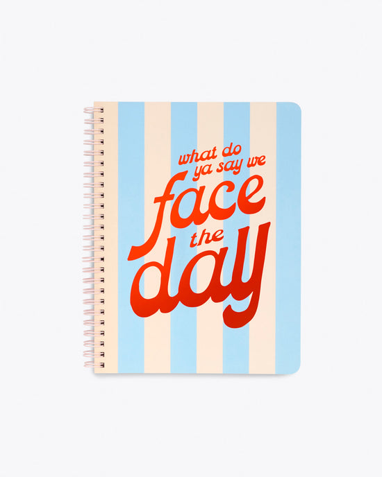 ban do Rough Draft Mini Notebook - Face the Day
