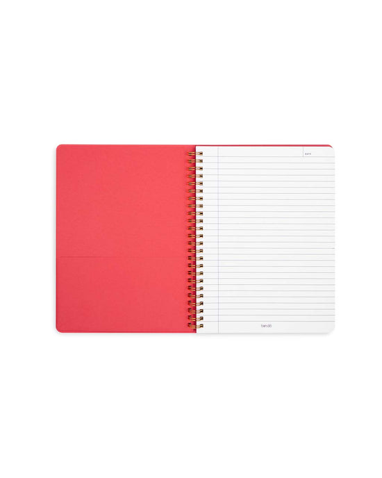 Ban Do Rough Draft Mini Notebook - Flowers And Fruit
