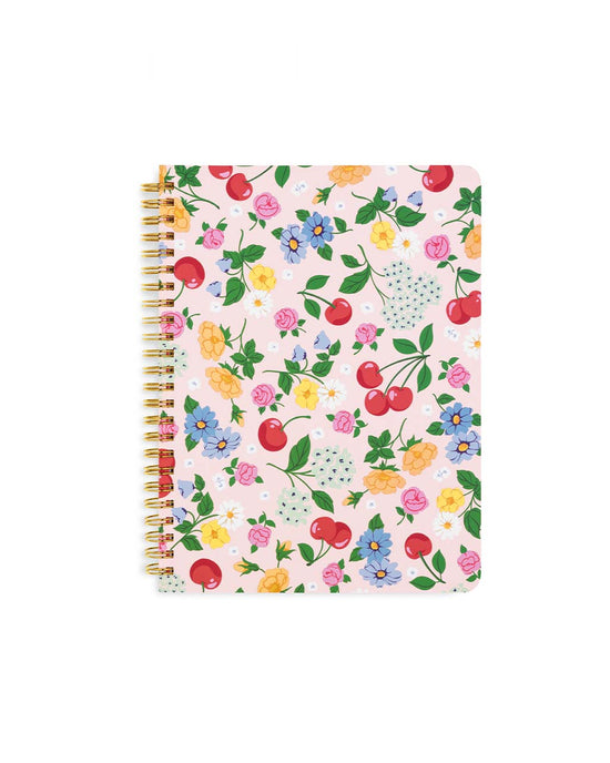 Ban Do Rough Draft Mini Notebook - Flowers And Fruit