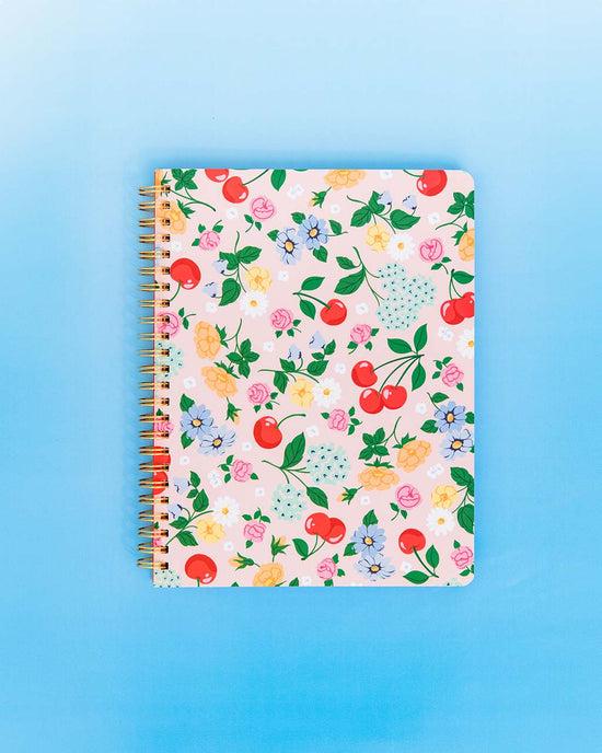 ban do Rough Draft Mini Notebook - Flowers and Fruit