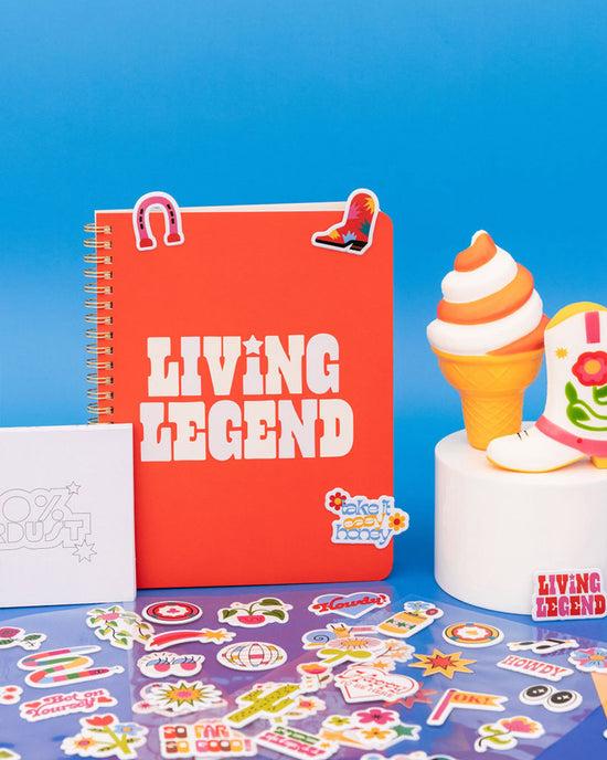 ban do Rough Draft Mini Notebook - Living Legend