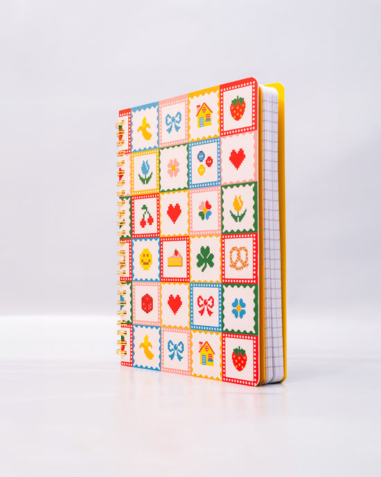 ban do Rough Draft Mini Notebook - Quilt