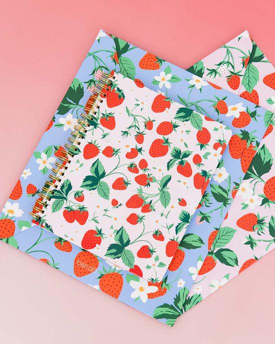 Ban Do Rough Draft Mini Notebook - Strawberry Fields