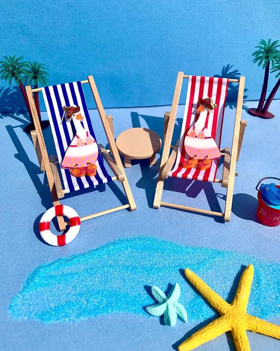 Ban Do Sandy Goose Earrings