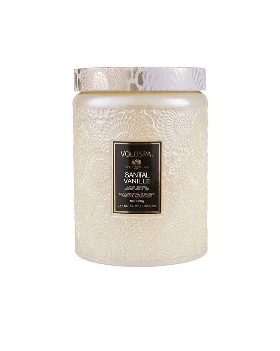 ban do Santal Vanille Large Jar Candle