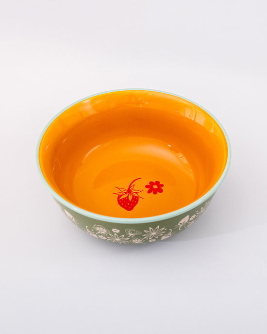 Ban Do Small Ceramic Serving Bowl - Garden