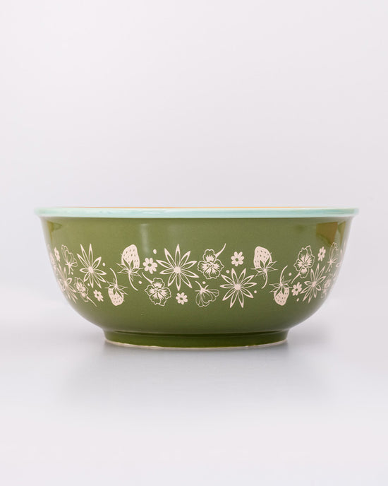 Ban Do Small Ceramic Serving Bowl - Garden