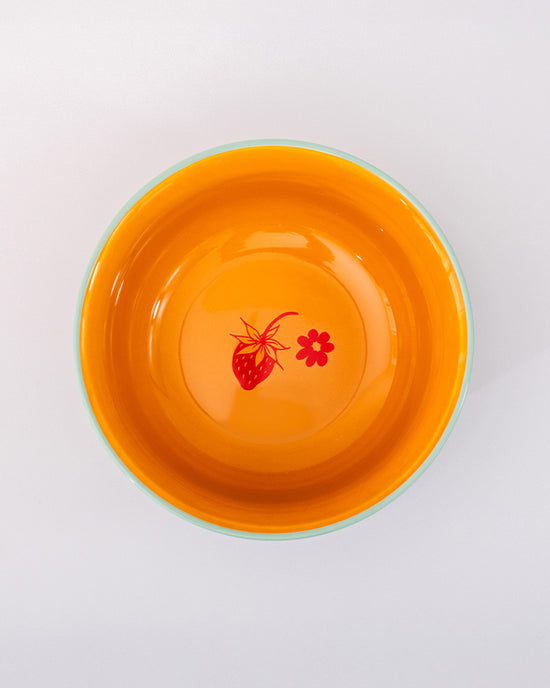 Ban Do Small Ceramic Serving Bowl - Garden