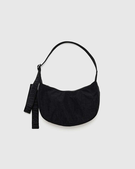 ban do Small Nylon Crescent Bag - Black