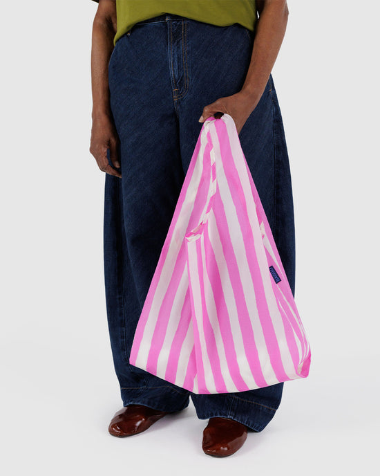 Ban Do Standard Baggu - Pink Painted Stripe