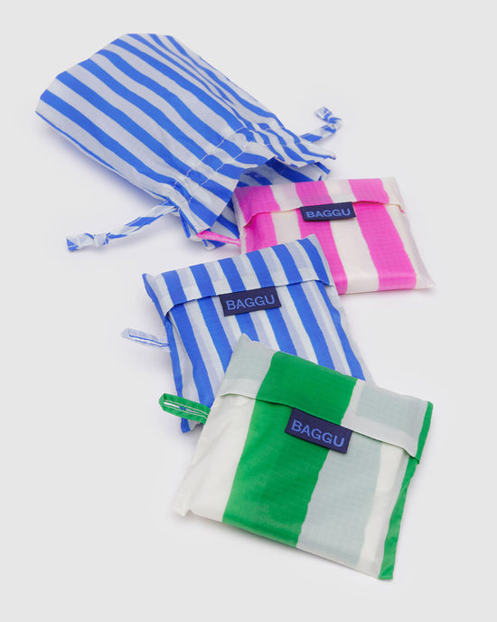 Ban Do Standard Baggu Set Of 3 - Painted Stripe