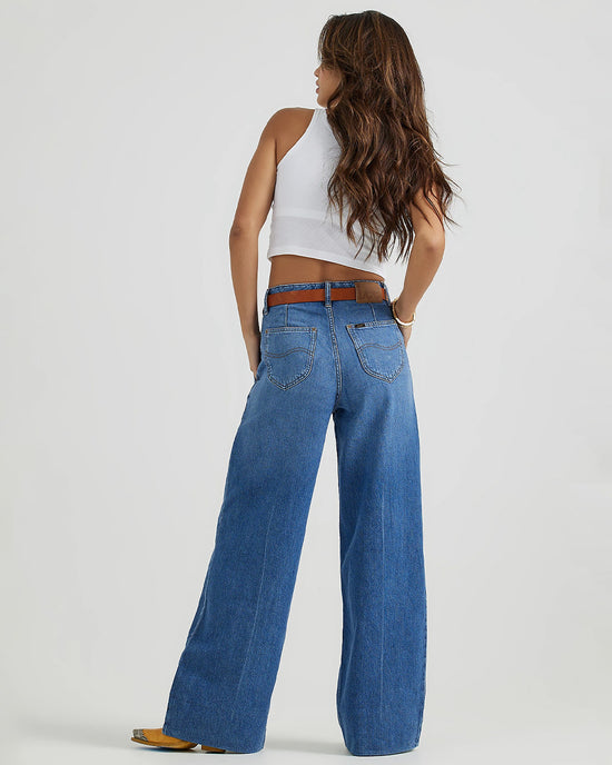 Ban Do Stella A-Line Trouser - Azure Wave