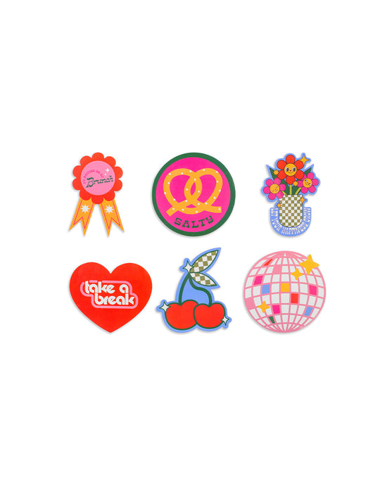 ban do Stick with It Big Vinyl Stickers - Assorted