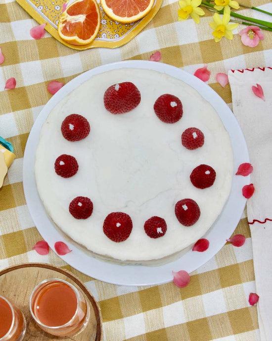 Ban Do Strawberry Birthday Candles - Set Of 10