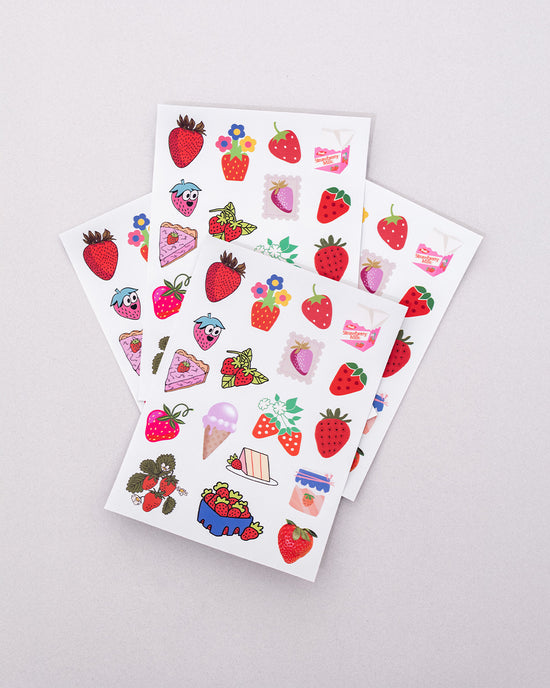 ban do Strawberry Scented Stickers
