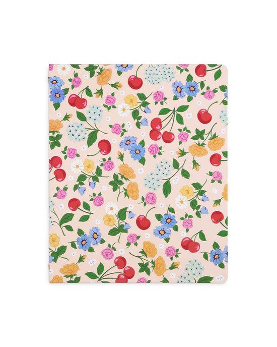 ban do Three Ring Binder - Flowers and Fruit