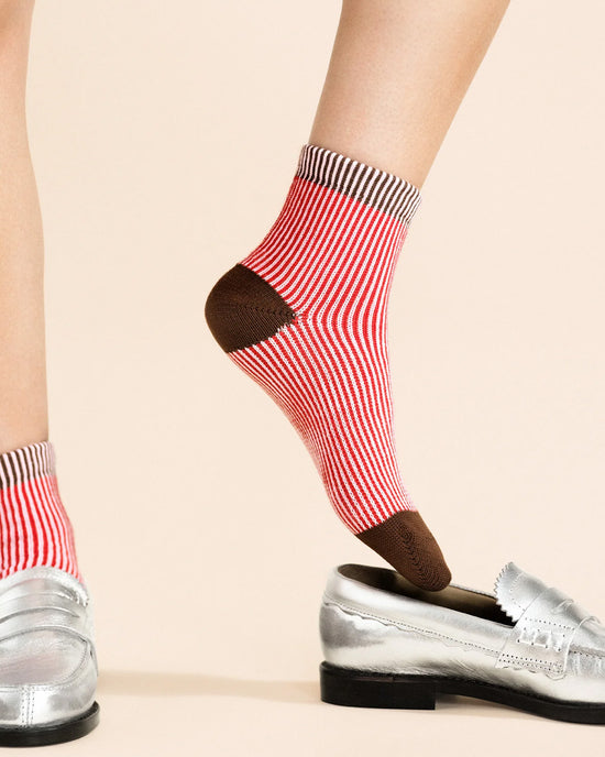 ban do Umbrella Short Crew Socks - Pink