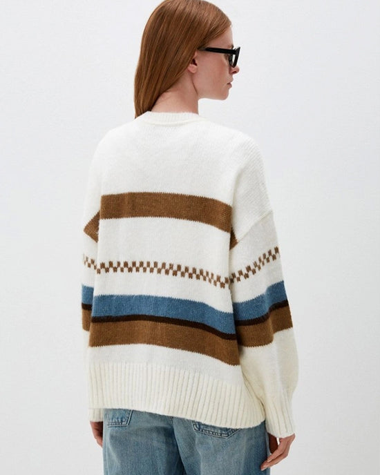 Ban Do Valerie Stripe Cardigan