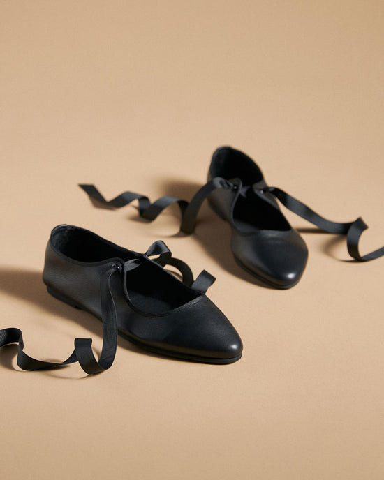 ban do Valley Ballet Flats - Black