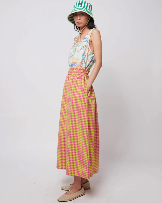 Ban Do Vichy Evasé Skirt